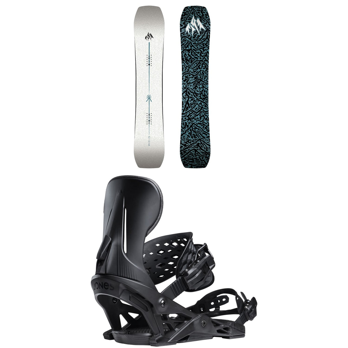 Jones Aviator 2.0 Snowboard + Mercury Snowboard Bindings 2026