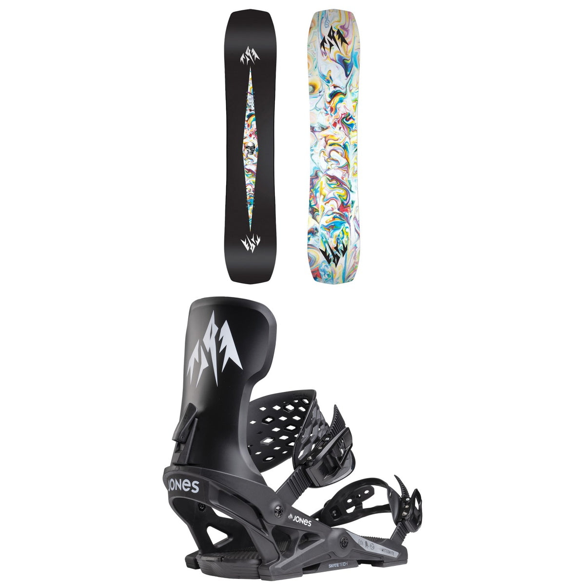 Jones Mind Expander Twin Snowboard + Meteorite Snowboard Bindings 2026