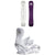 Jones Airheart 2.0 Snowboard + Equinox Snowboard Bindings - Women's 2026