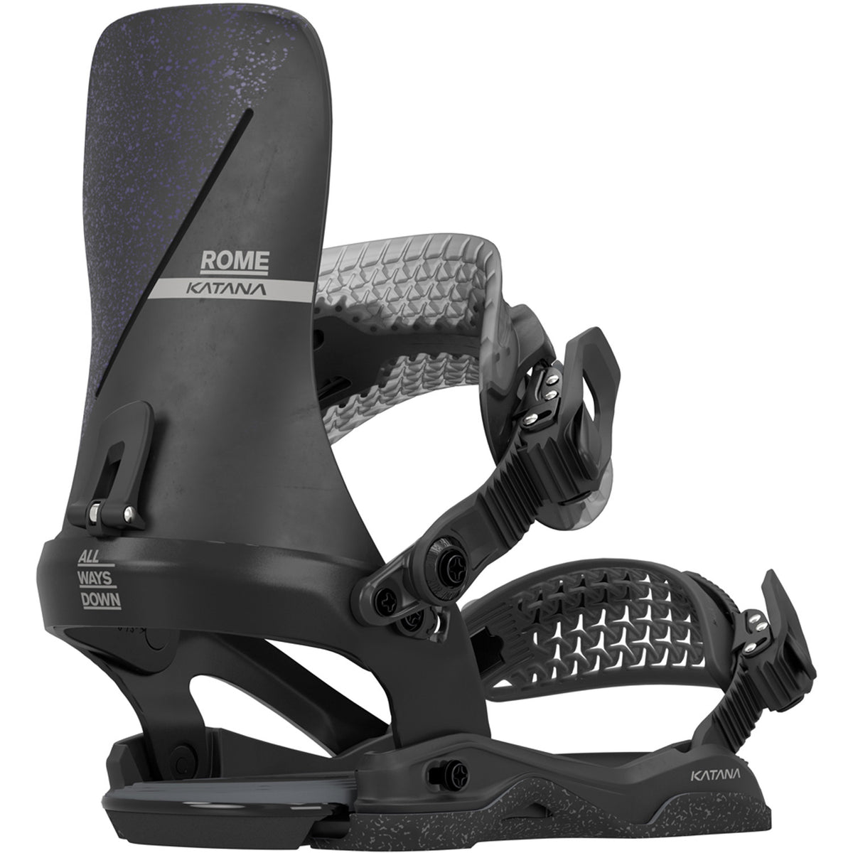 Rome Katana AW Snowboard Bindings - Women's 2026 Black