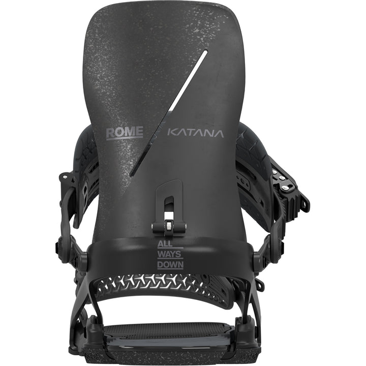 Rome Katana FW Snowboard Bindings 2026 Black