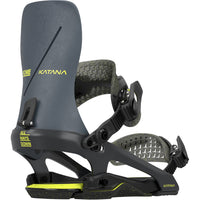 Rome Katana FW Snowboard Bindings 2026 Blue/Acid::Blue/Acid