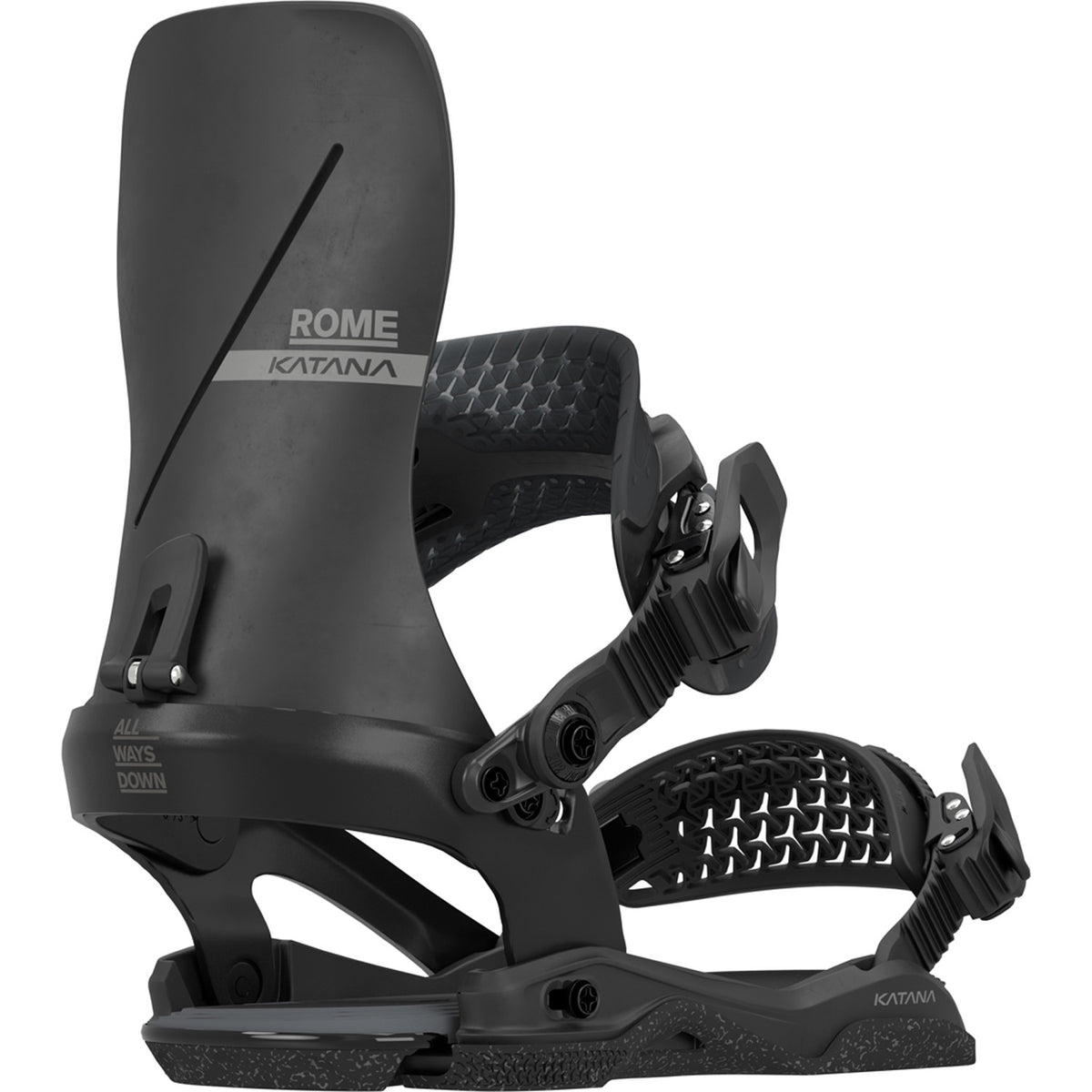 Rome Katana AW Snowboard Bindings 2027 Black