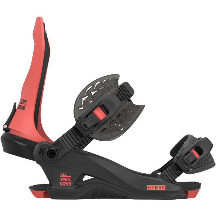 Rome Hydra HW Snowboard Bindings - Women's 2026 Hot Coral