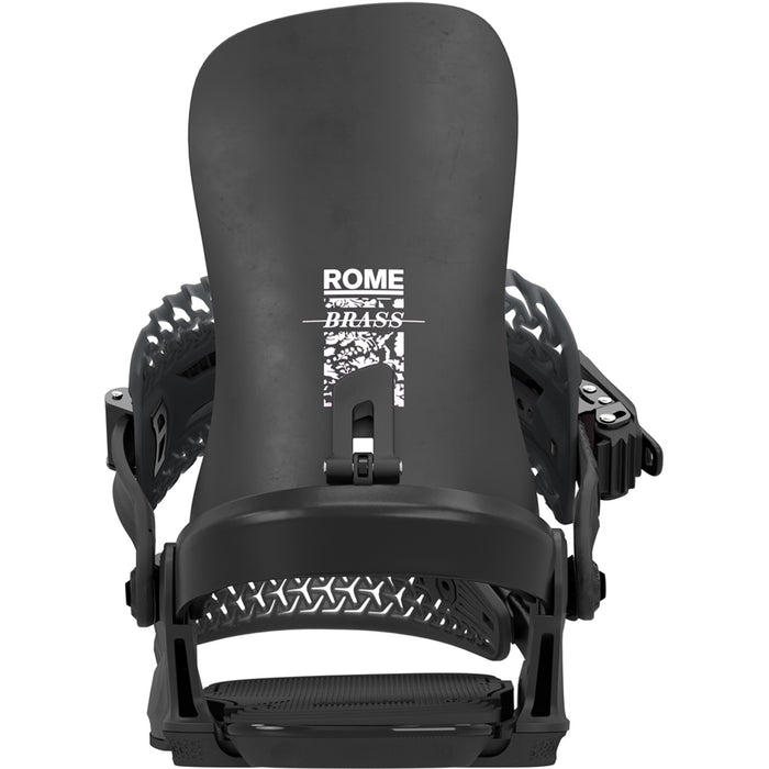 Rome Brass HW Snowboard Bindings - Women's 2026 Black