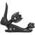 Rome Brass HW Snowboard Bindings - Women's 2026 Black