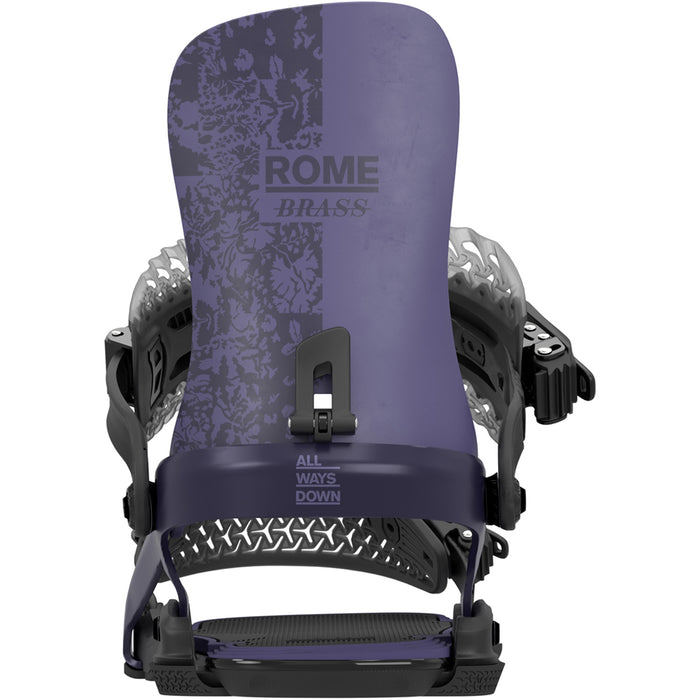 Rome Brass AW Snowboard Bindings - Women's Purple Haze
