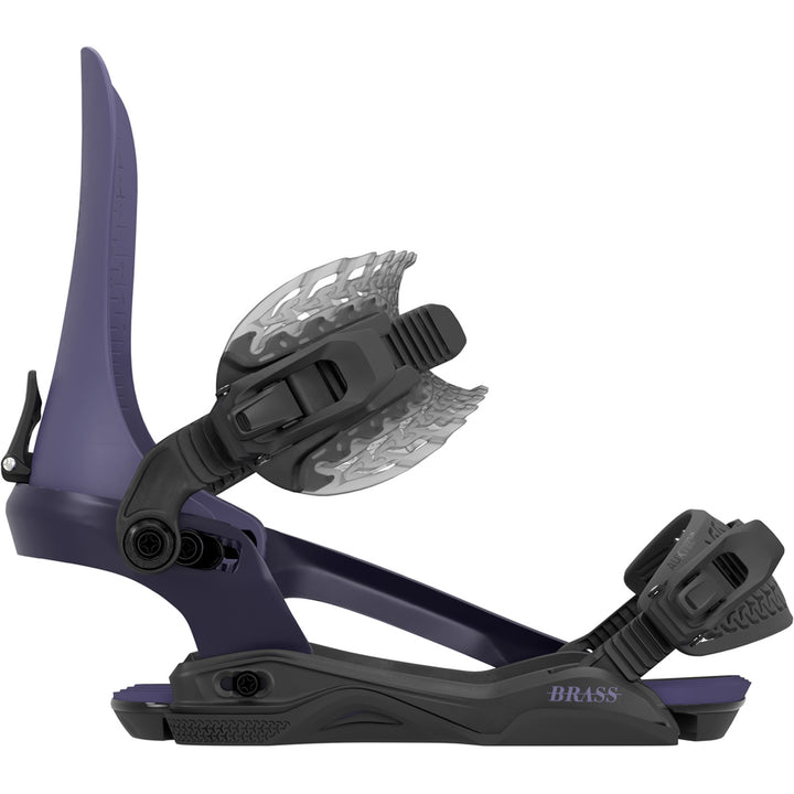 Rome Brass AW Snowboard Bindings - Women's Purple Haze