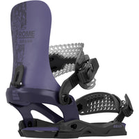 Rome Brass AW Snowboard Bindings - Women's 2026 Purple Haze::Purple Haze