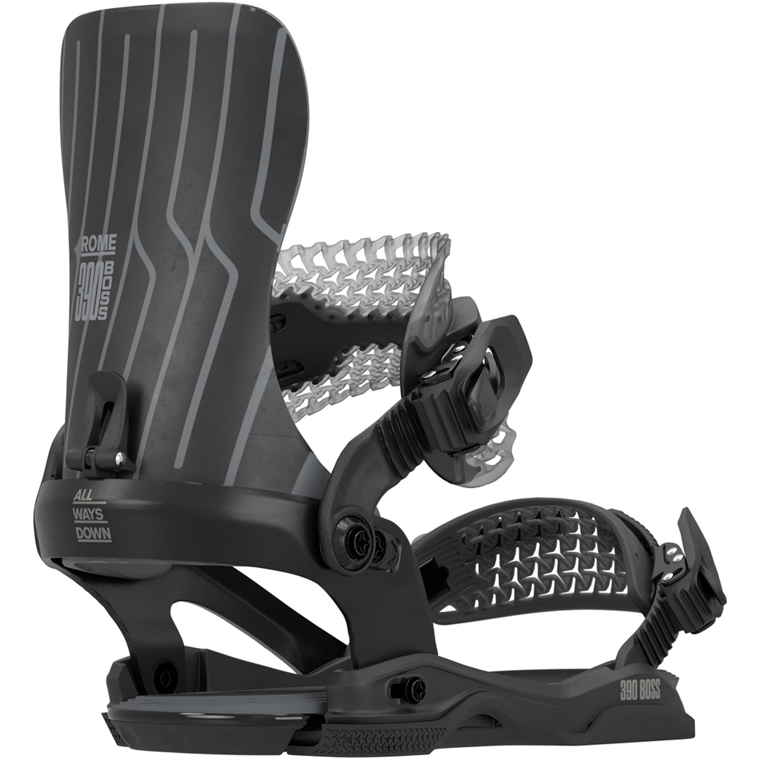 Rome 390 Boss AW Snowboard Bindings 2027 – evo