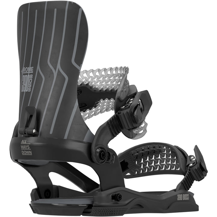 Rome 390 Boss AW Snowboard Bindings 2027 Black