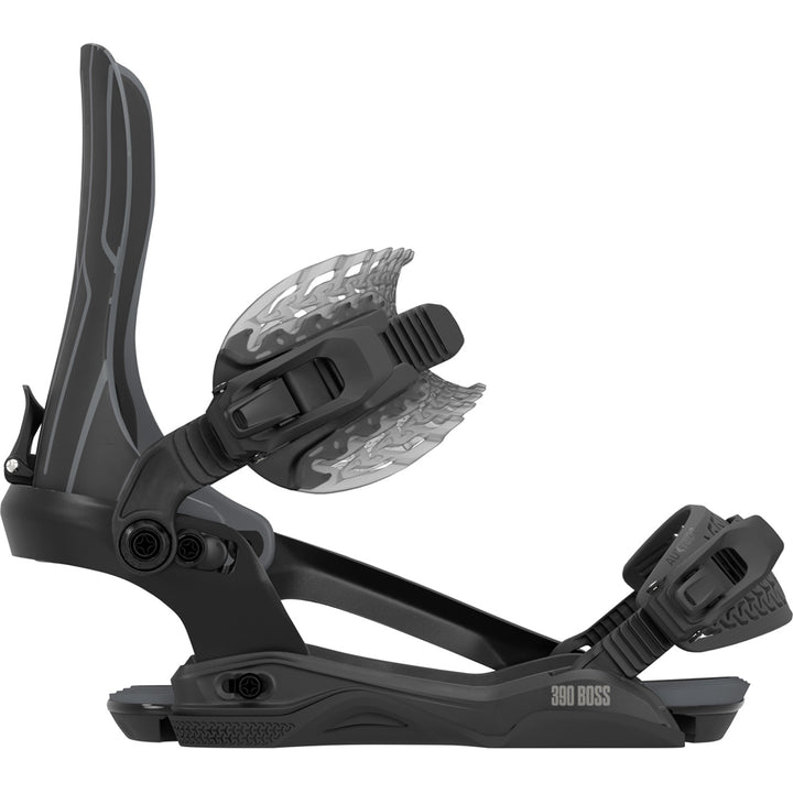Rome 390 Boss AW Snowboard Bindings 2027 Black