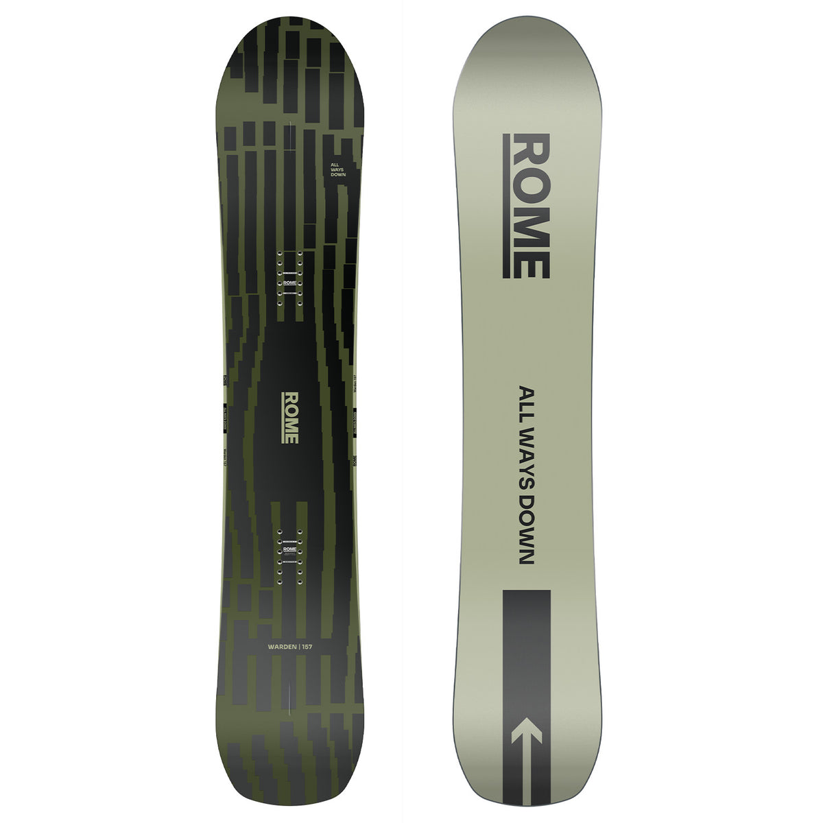 Rome Warden Snowboard 2026