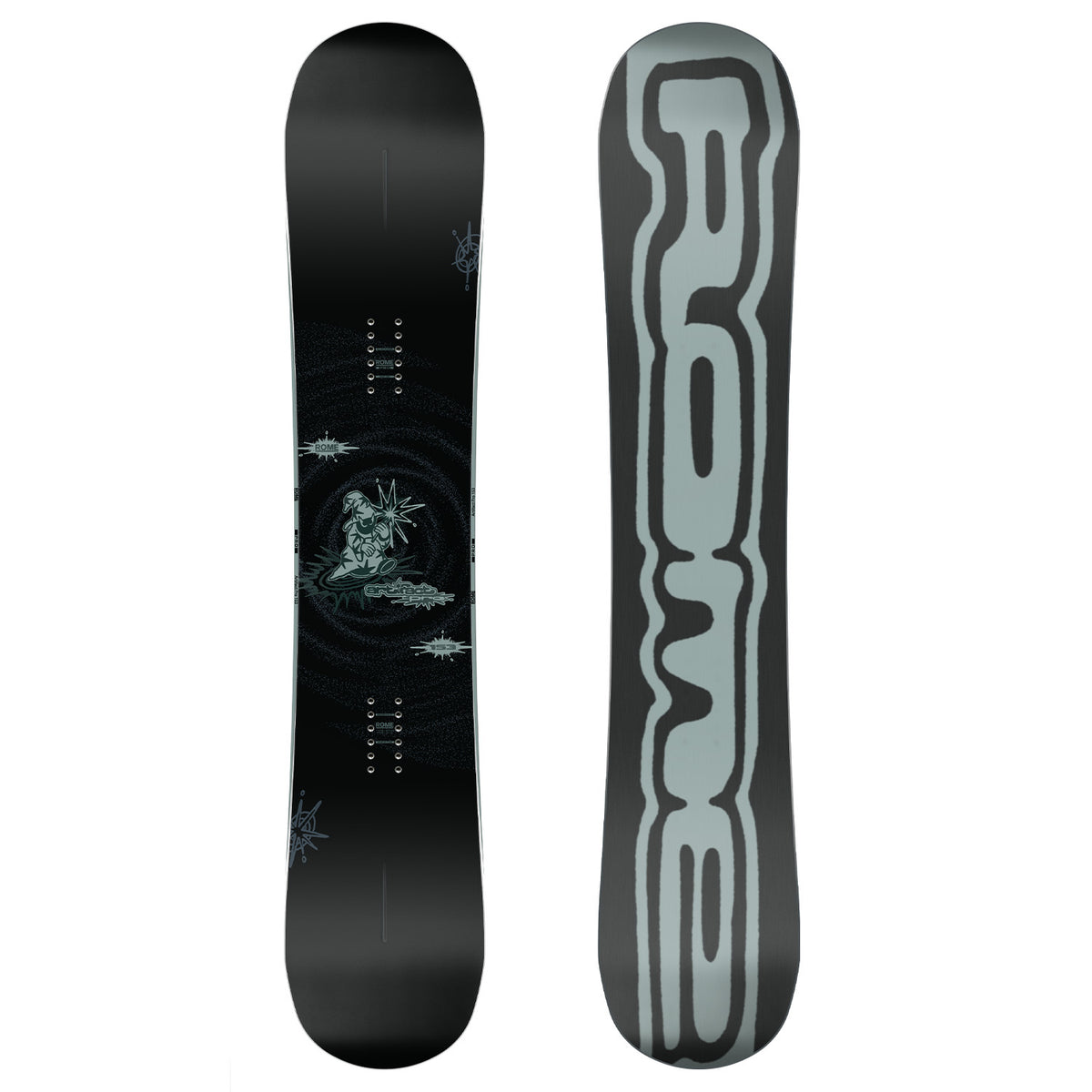 Rome Artifact Pro Snowboard + 390 Boss FW Snowboard Bindings 2026 – evo