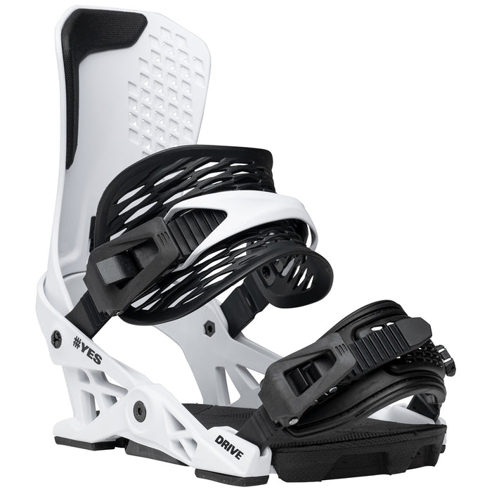 Yes. Drive Snowboard Bindings 2026 It's White
