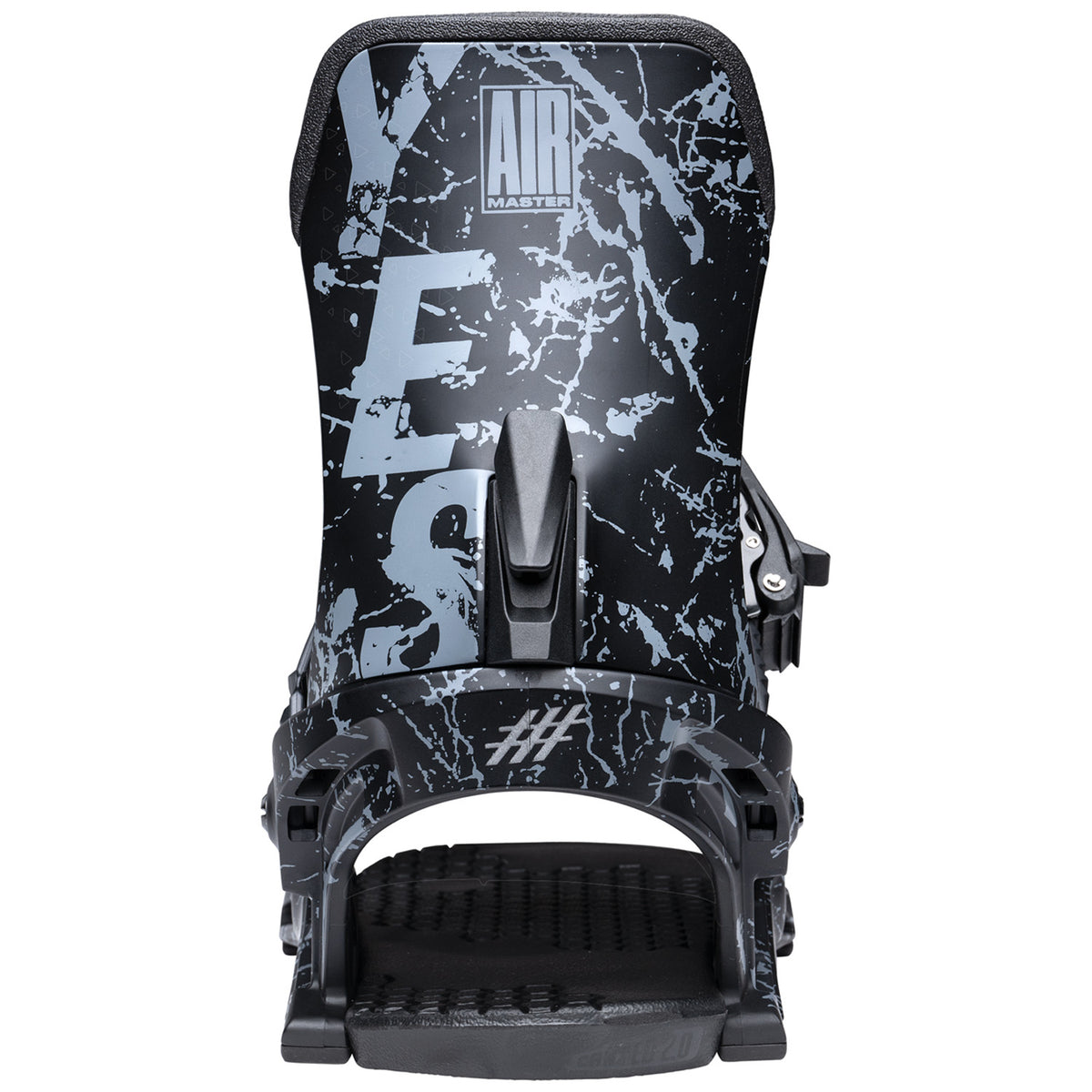 Yes. Airmaster Snowboard Bindings 2026 Splatter Grey