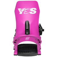 Yes. Rebel Snowboard Bindings - Women's 2026 Party Pink::Party Pink