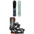 Rome Stale Fish Snowboard + 390 Boss Pro FW Snowboard Bindings 2026