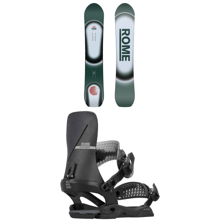 Rome Muse Snowboard + Katana AW Snowboard Bindings - Women's 2026