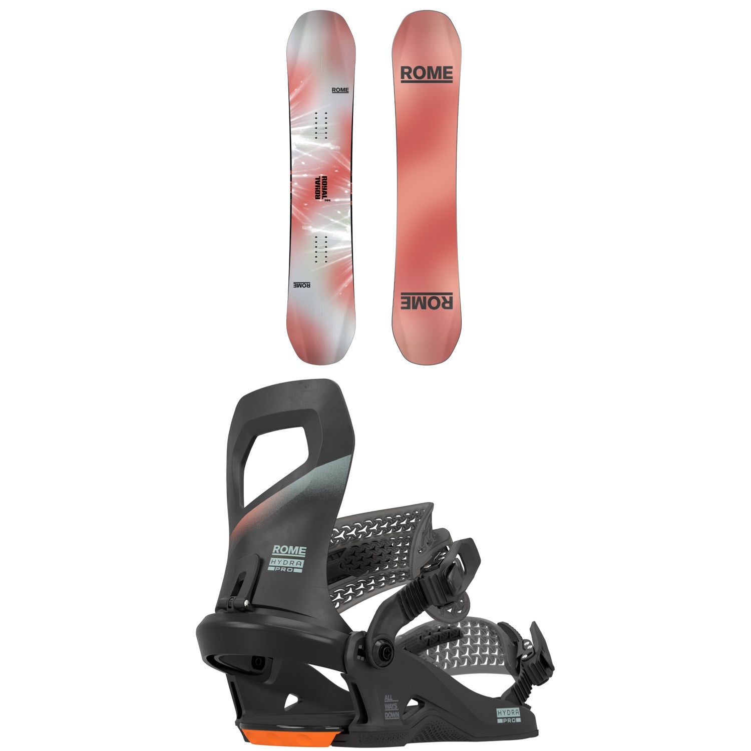 Rome Royal Snowboard + Hydra Pro HW Snowboard Bindings - Women's