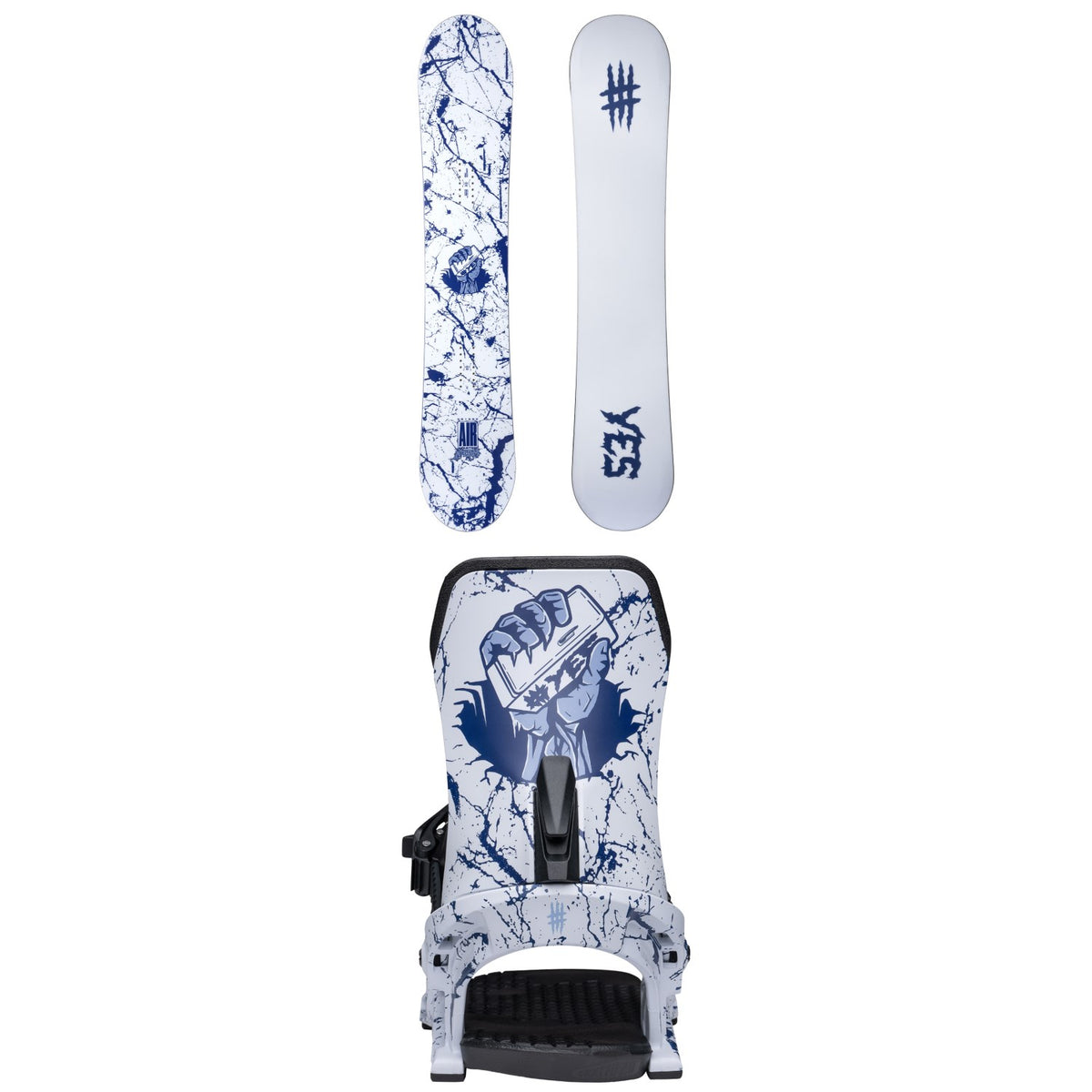 Yes. Airmaster XTRM Fridge 3D Snowboard + Airmaster Fridge Snowboard Bindings 2026