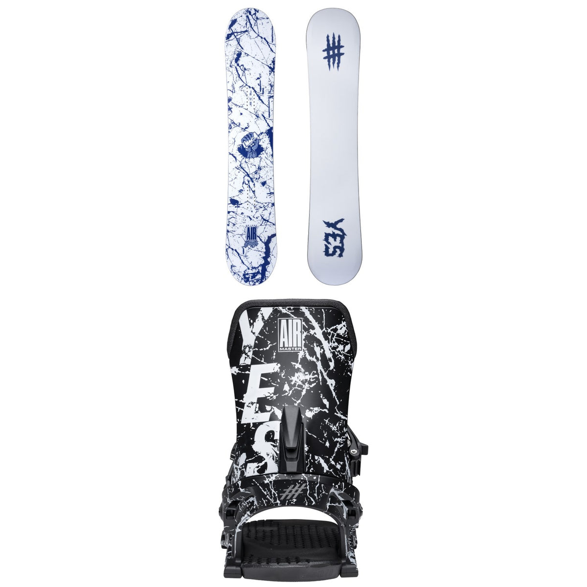 Yes. Airmaster XTRM Fridge 3D Snowboard + Airmaster Snowboard Bindings 2026