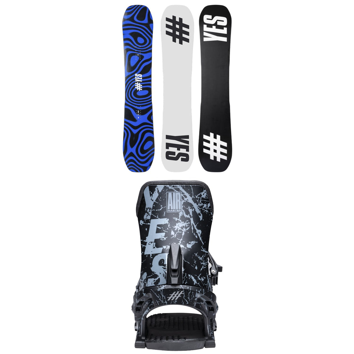 Yes. All-In XTRM Snowboard + Airmaster Snowboard Bindings 2026