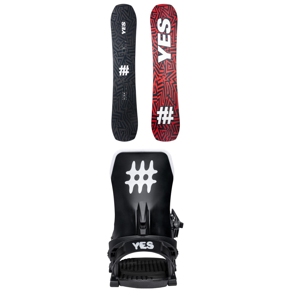 Yes. Standard Snowboard + Select Snowboard Bindings 2026