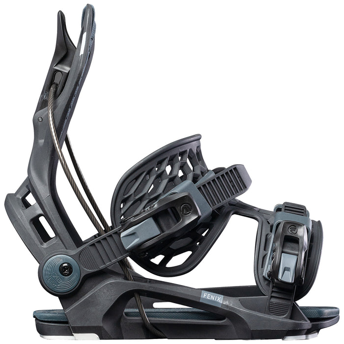 Nidecker Flow Fenix Snowboard Bindings Black