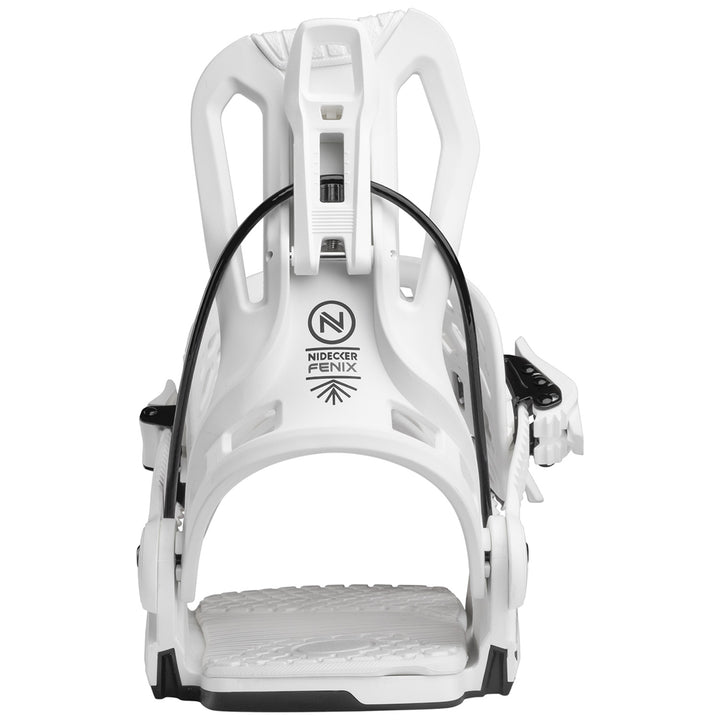 Nidecker Flow Fenix Snowboard Bindings White