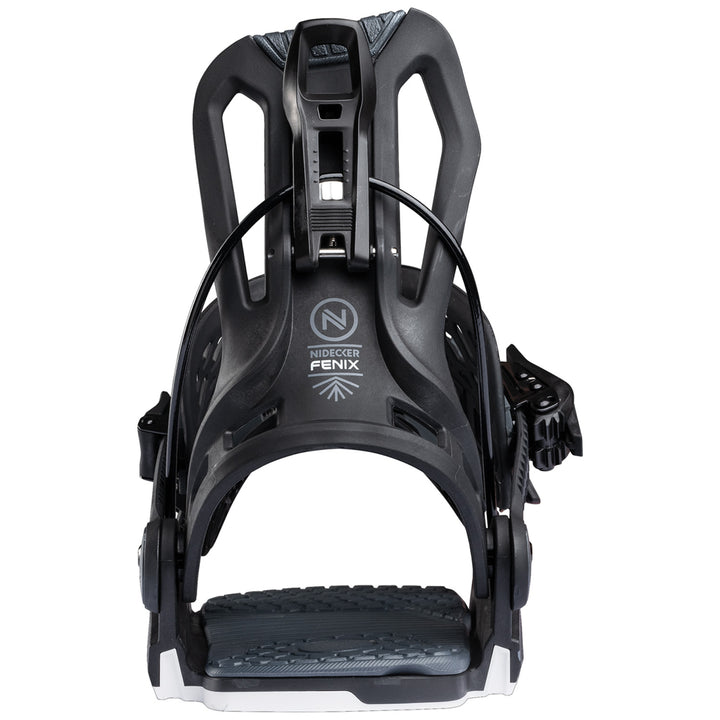 Nidecker Flow Fenix Snowboard Bindings Black