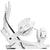 Nidecker Flow Fenix Snowboard Bindings White