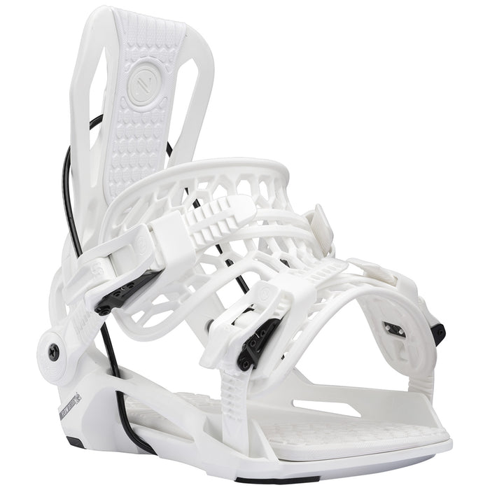 Nidecker Flow Fenix Snowboard Bindings White