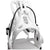 Nidecker Flow Fenix Snowboard Bindings White