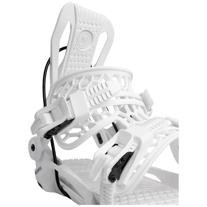 Nidecker Flow Fenix Snowboard Bindings White