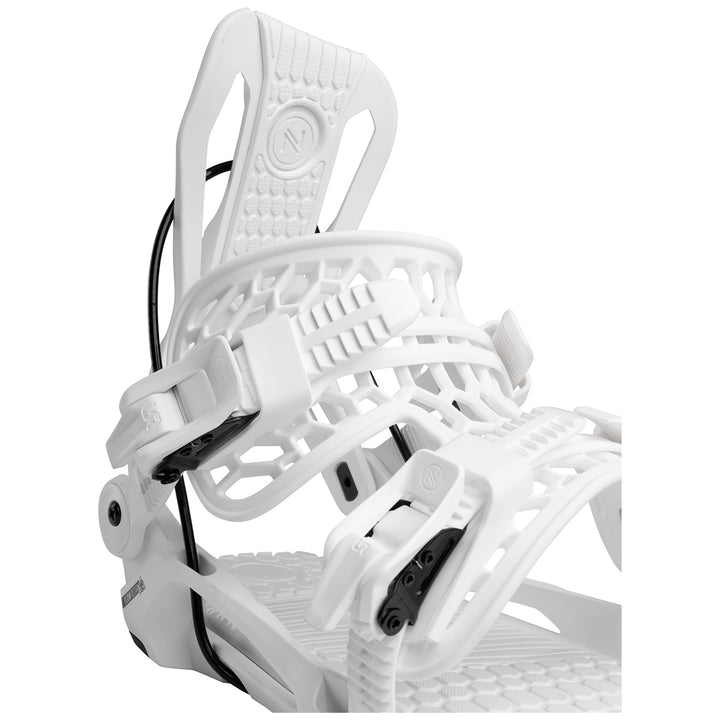 Nidecker Flow Fenix Snowboard Bindings White