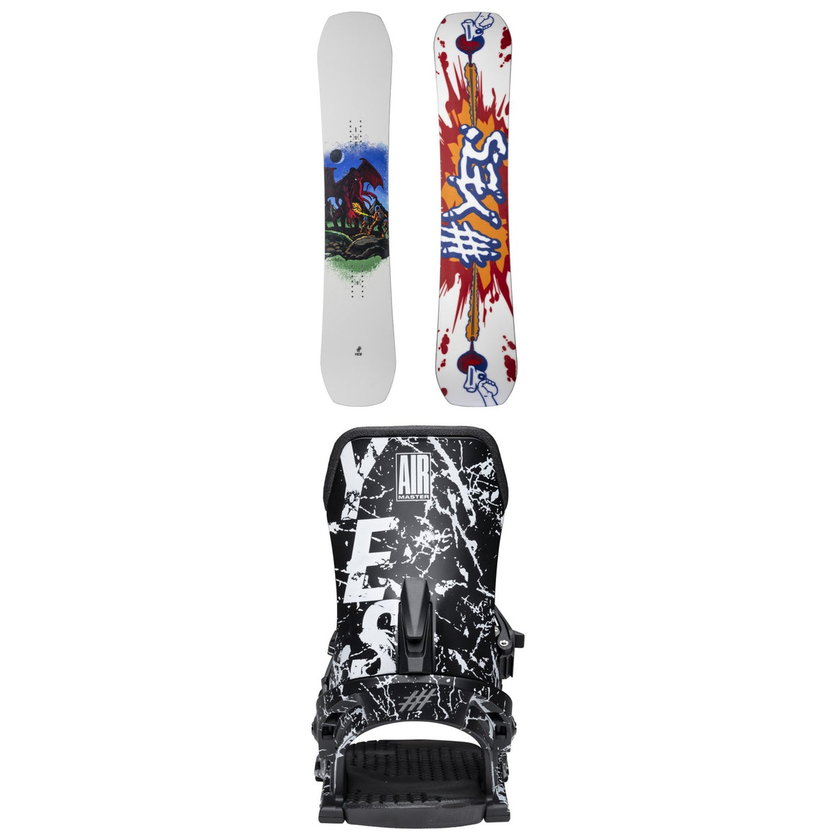 Yes. Sender Snowboard + Airmaster Snowboard Bindings 2026