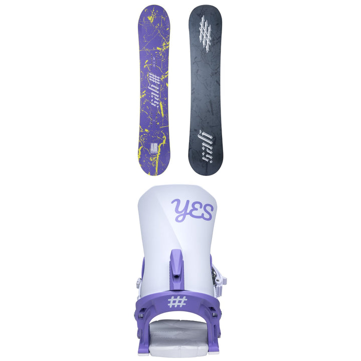 Yes. Airmaster 3D Snowboard + Conda Snowboard Bindings - Women's 2026