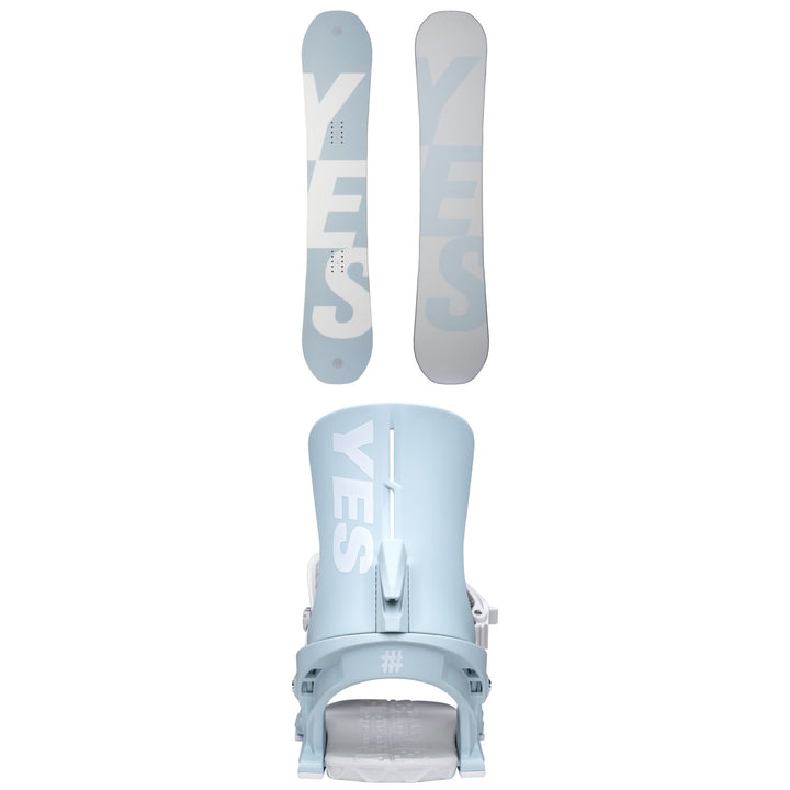 Yes. Basic Snowboard + Vetta Snowboard Bindings - Women's 2026