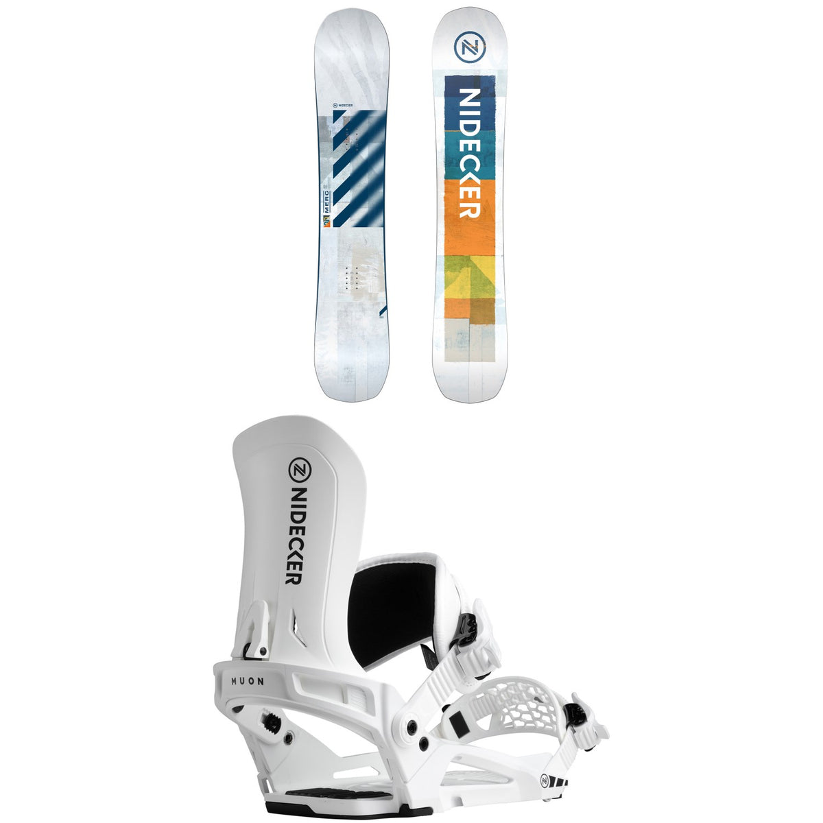 Nidecker Merc Snowboard + Muon Snowboard Bindings 2026