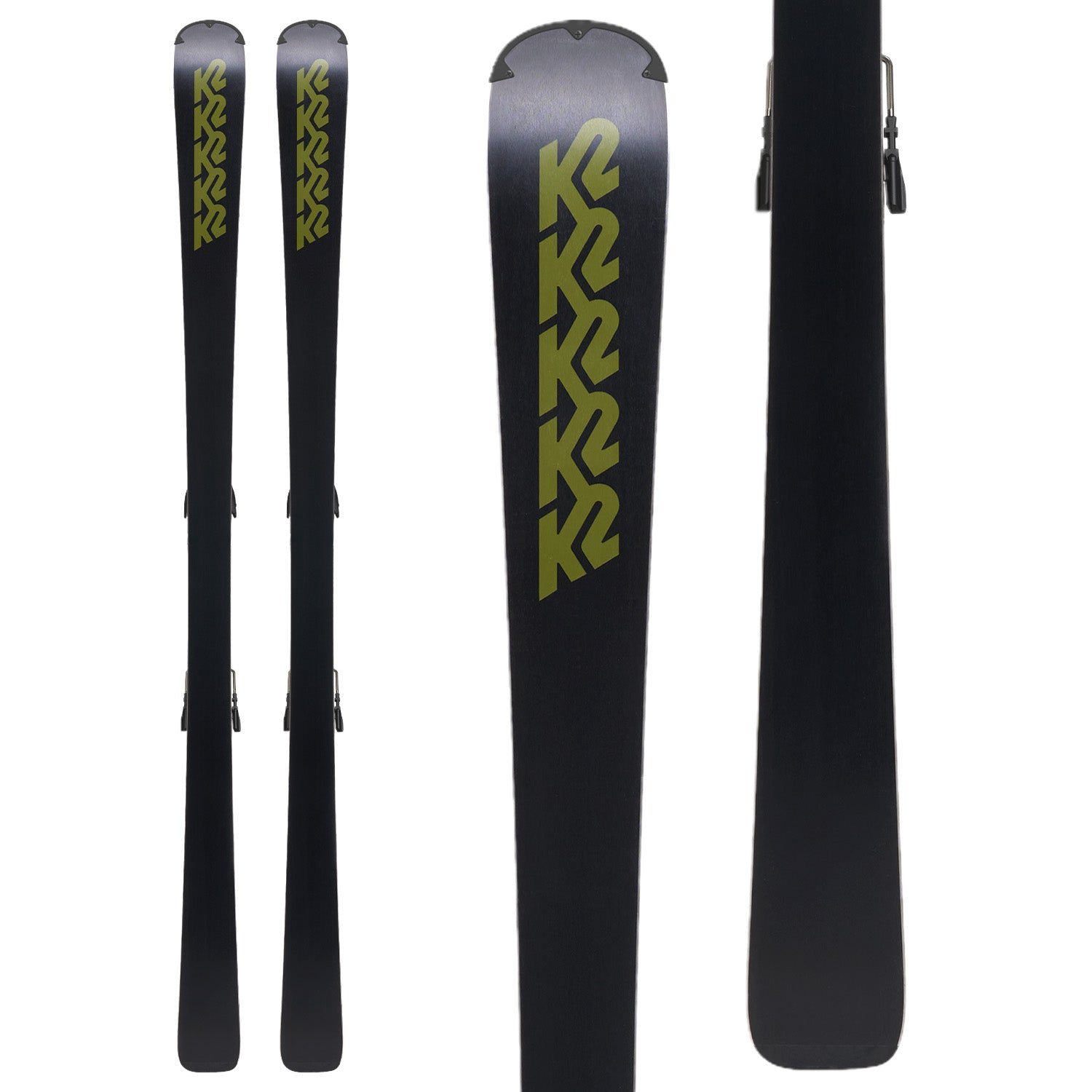 K2 Blur 74 Skis + QuikClik MXC 12 TCx Light Bindings 2026