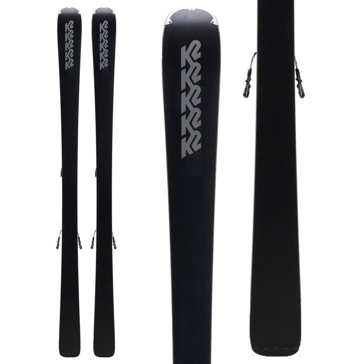 K2 Blur 76 Skis + QuikClik Free M3 10 Compact Bindings 2027