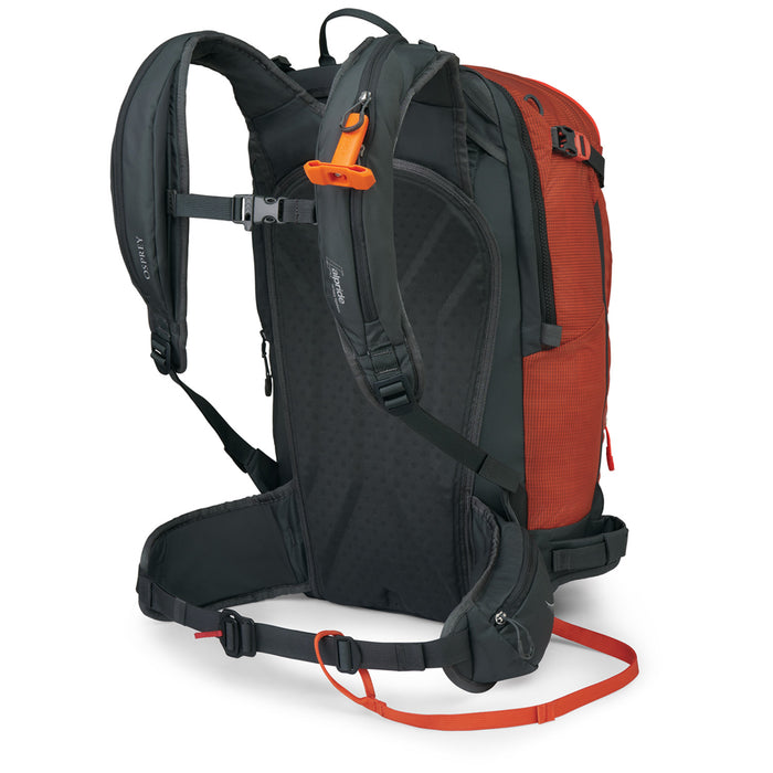 Osprey Soelden Pro E2 Airbag Pack 32 Backpack Mars Orange