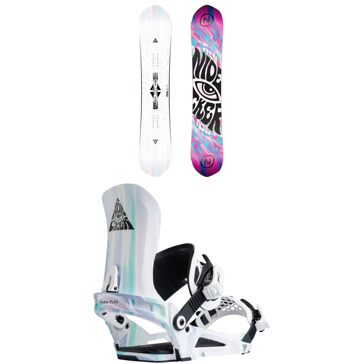 Nidecker Gamma Snowboard + Kaon-Plus Snowboard Bindings 2026