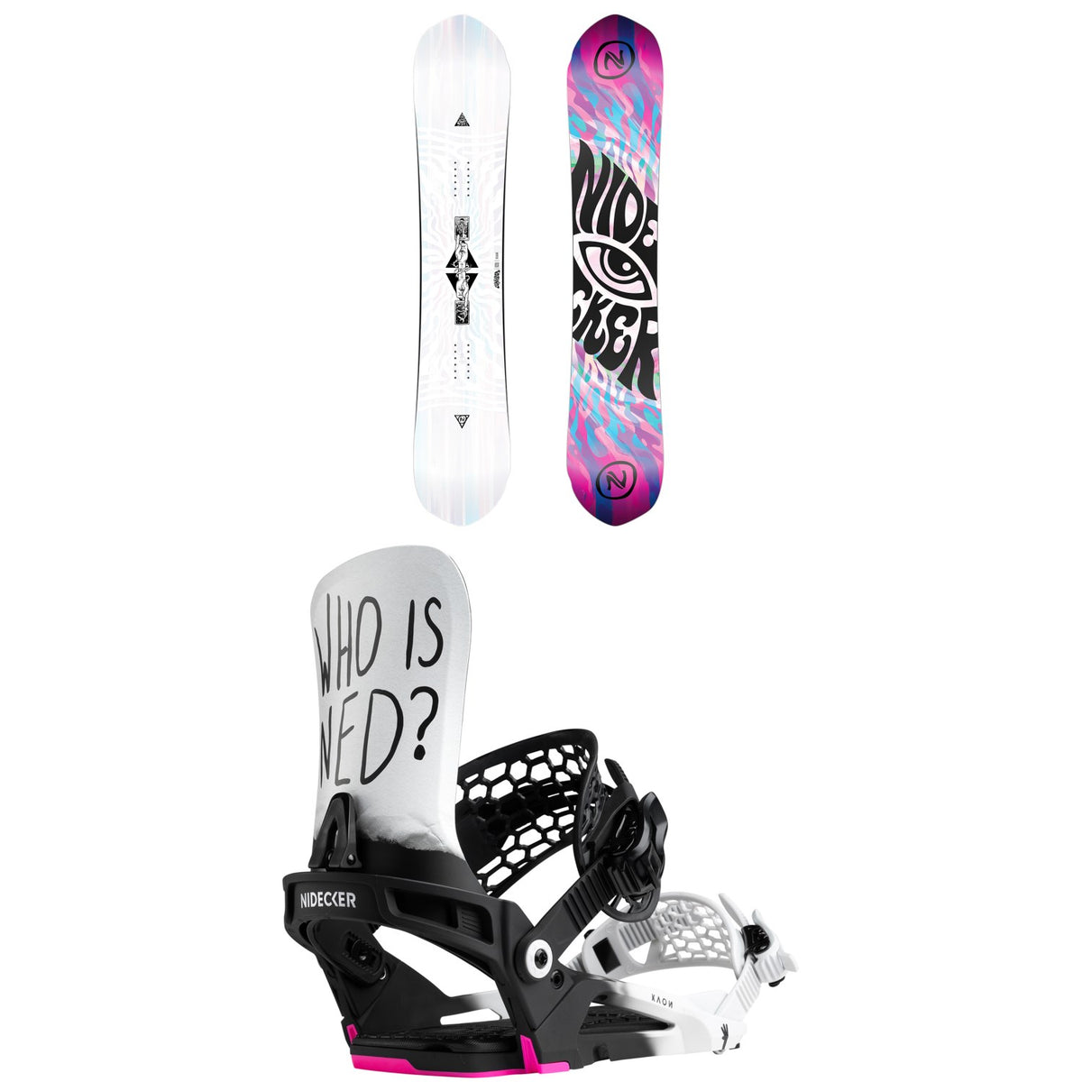 Nidecker Gamma Snowboard + Kaon Snowboard Bindings 2026