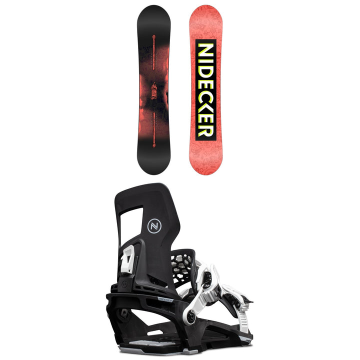 Nidecker Sensor Pro Snowboard + Prime Snowboard Bindings - Kids' 2026