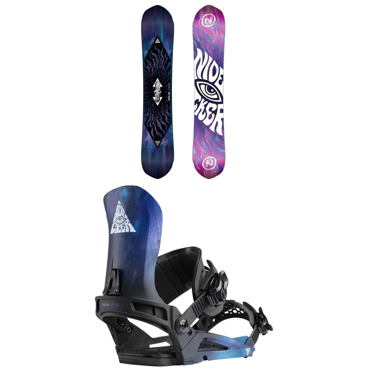 Nidecker Gamma APX Snowboard + Kaon-Plus Snowboard Bindings 2026