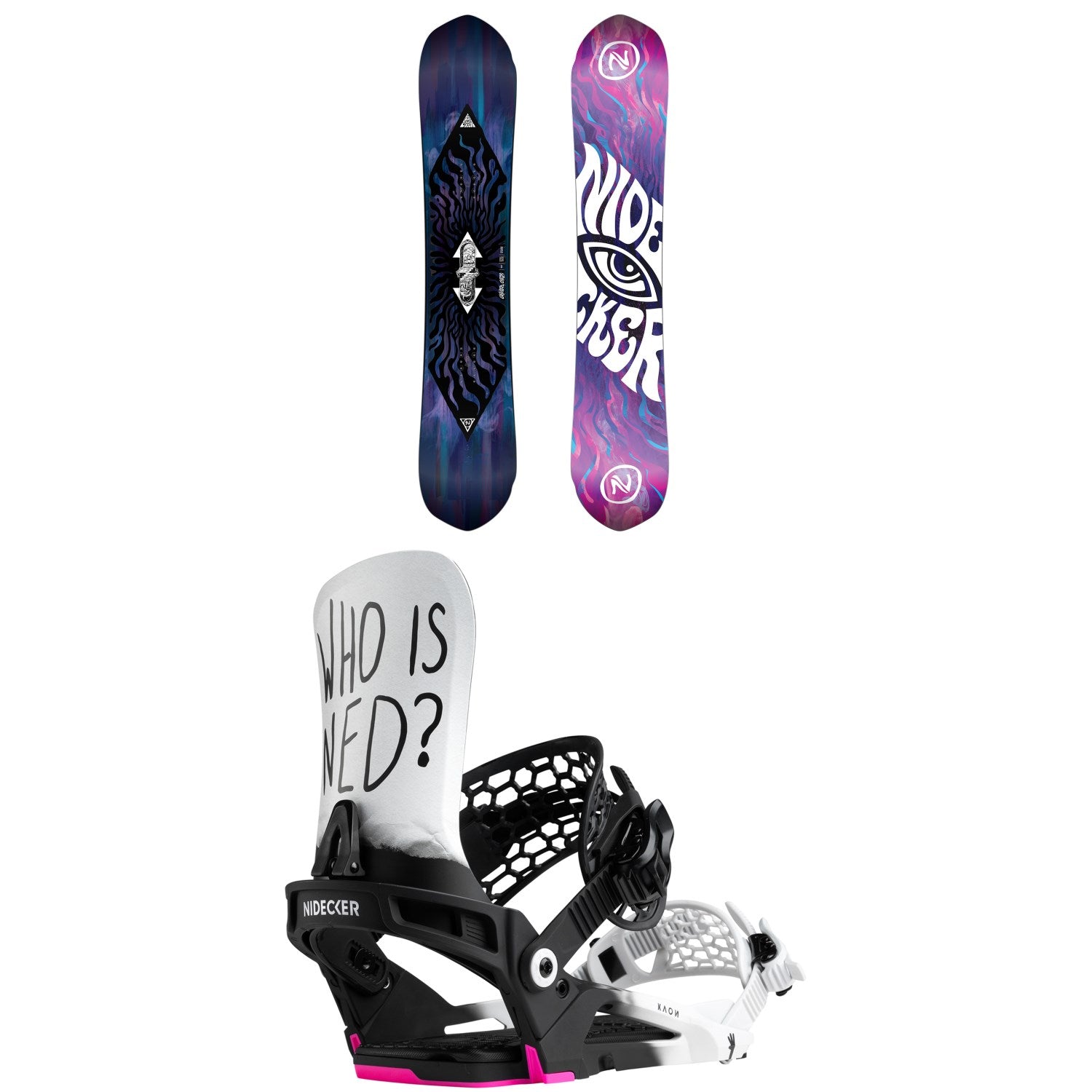 Nidecker Gamma APX Snowboard and Kaon Bindings
