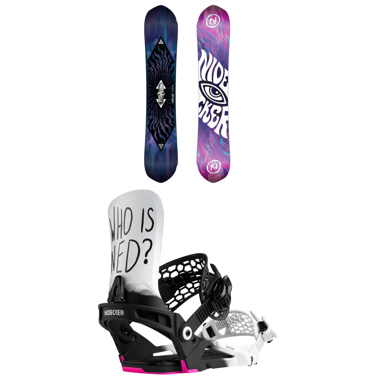 Nidecker Gamma APX Snowboard + Kaon Snowboard Bindings 2026
