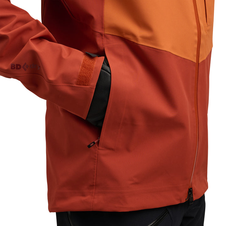 Black Diamond Recon Stretch Shell Jacket - Men's Saffron/Burnt Sienna